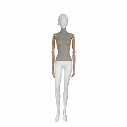 Женский манекен MTIF-2-T-MIA-9010 NO GRAIN/TORSO FABRIC D015/ARM+HAND