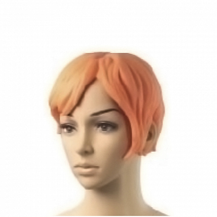 Парик для манекена FW-3/orange/pvc пластмасса