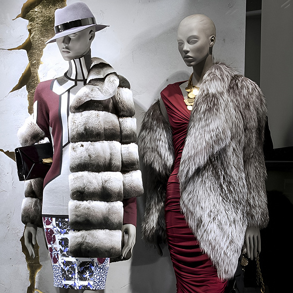 Женские манекены Vogue female abstract white