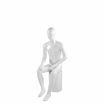Манекен мужской FSM-04-OVAL-glossy 9010