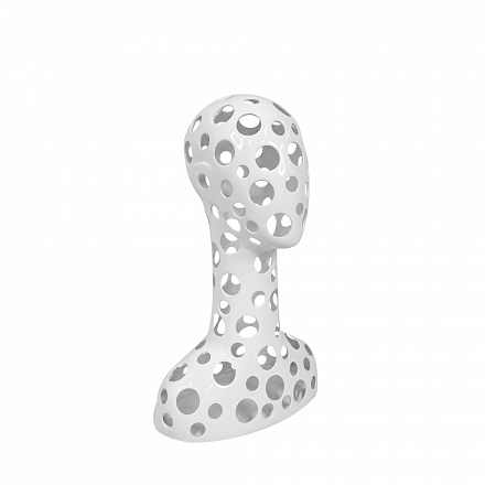 Голова Freehead 1 white glossy