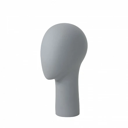 Серая женская голова ACHF-02-DROP-7042 NO GRAIN