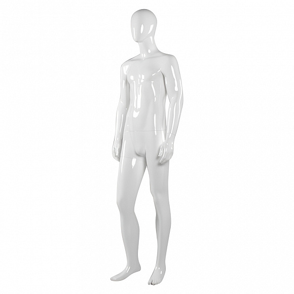 Манекен мужской FSM-01-OVAL-glossy 9010