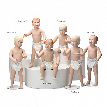 Детские манекены LD baby 1,5 годa (в наличии A, C, H)