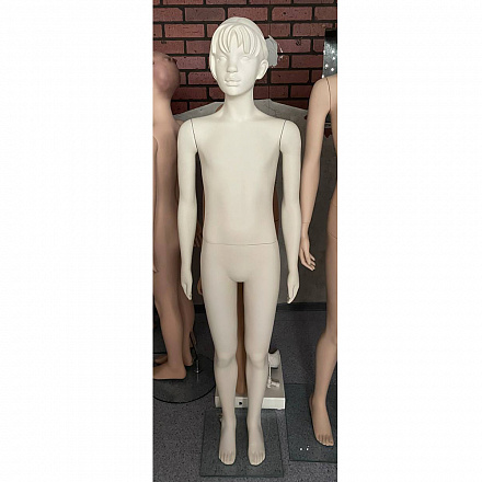 Манекен детский LENA 001 RAL 9001 (Выставочный образец)